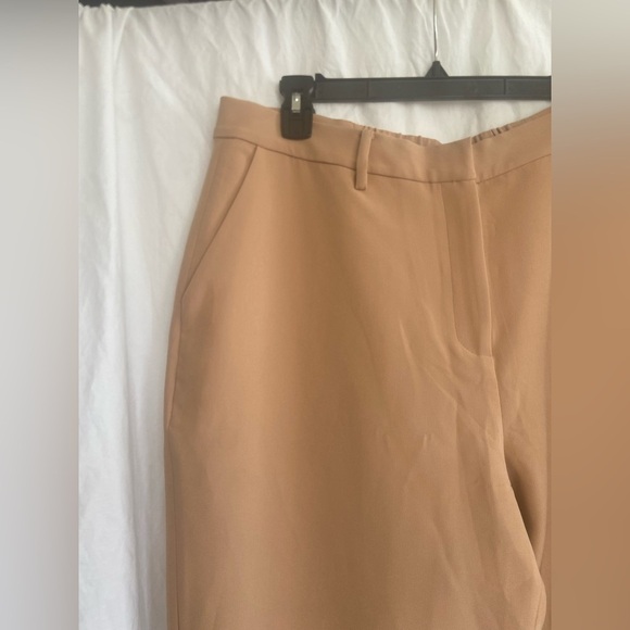 The Drop Women's Abby Flat Front Pant, Praline Size XL NEW - Picture 9 of 15